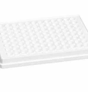 White Opaque Flat-Bottom 96-Well Plate