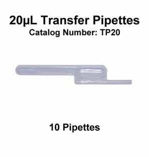 20µL Transfer Pipettes